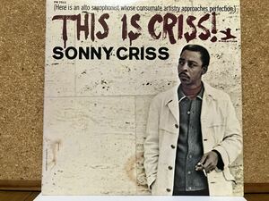 LP★ソニー・クリスSonny Criss★ジス・イズ・クリス! This is Criss !☆ウォルター・デイヴィス Jr.