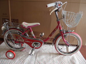昭和レトロ自転車　セキネ　ルミちゃん　長期保管の未使用品　かわいいピンクがキレイです☆彡
