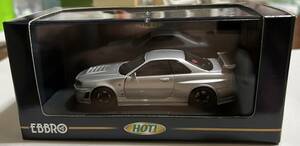 EBBRO エブロ 1/43 NISMO R34 GT-R Z-tune SILVER