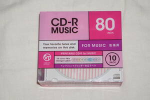 ★　VERTEX　ヴァーテックス　★　音楽用　CD-R　10枚パック　【 10CDRA.DESMIX.80VXCA 】
