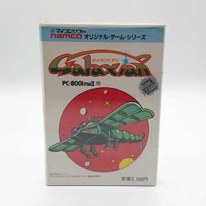 Galaxian ギャラクシアン PC-8001mkⅡ マイコンソフト 電波新聞社 namco ナムコ アーケード PCゲーム カセット パソコン 当時物 tp-22x681