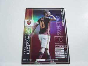 WCCF 2015-2016 SOC フランチェスコ・トッティ　Francesco Totti 1976 Italy　AS Roma 15-16 STARS OF THE CLUB