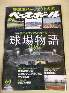 週刊ベースボール 2019.6 No.23 球場物語 イチロー/山﨑康晃/井上晴哉/中村剛也/福田永将/杉谷拳士/山下斐紹/プロ野球/雑誌/B3225378