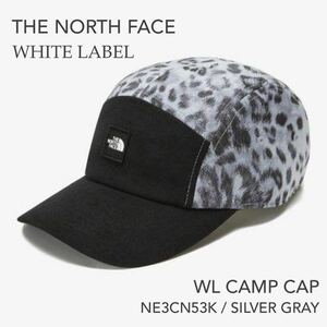 【韓国限定】THE NORTH FACE ノースフェイス WHITE LABEL WL CAMP CAP キャップ 帽子 NE3CN53K レオパード ヒョウ柄 ホワイトレーベル