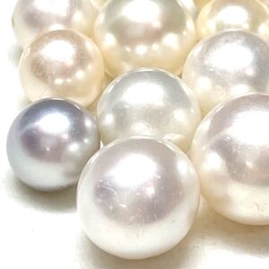 1円〜!!◆南洋白蝶真珠おまとめ150.5ct◆f 約30.1g 9.5-14.5mm 真珠 pearl パール ルース 裸石 宝石 jewelry 片穴 両穴 w2ま143