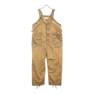 Engineered Garments エンジニアド ガーメンツ EG Overalls PIMA オーバーオール ロングパンツ タン 22-04-6-002