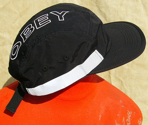 即決■OBEY■ガンガンろごろごがんcap■古着