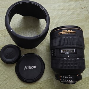 1円～ NIKON ED AF-S NIKKOR 28-70mm 1:2.8 D オートフォーカス カメラ レンズ f2.8 ニコン ブラック HB-19 フード 