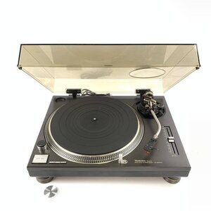 Technics SL-1200MK4 テクニクス DJレコードプレーヤー　カートリッジ:NAGAOKA MP-100 EPアダプター付き DJ機器◆簡易検査品