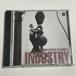 CD『SOUND EFFECTS CD SERIES 2 産業 INDUSTRY』音効シリーズ 自然環境音 効果音 サンプリング 音ネタ 工場 工事現場 宇宙 建設作業