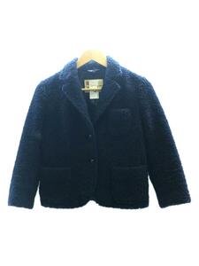 Traditional Weatherwear◆クルミボタン/ボアテーラードジャケット/34/ウール/NVY/無地/102HF-7706