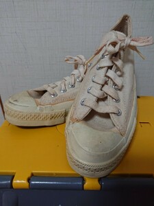 コンバース 70s US ARMY PF ビンテージ トレーニングシューズ size7 25cm 当布 ジャックパーセル