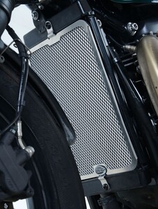 TRIUMPH Bonneville Bobber(17-)用 R&G　ラジエターガード（シルバー） RAD0224SI