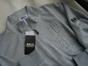 ◆秋を先取り！【 BALL / ボール 】長袖！3Dロゴ／フルジップ！スエット~JKT◆GR/L