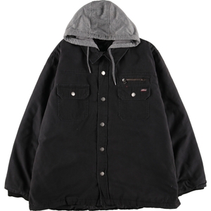 古着 ディッキーズ Dickies フード付き ワークジャケット メンズXXL /eaa406977