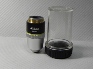 Nikon E Plan 10/0.25 160/-対物レンズ (難有品)