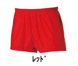 1499円 新品 メンズ 新 体操 ショート パンツ 赤 レッド サイズ150 子供 大人 男性 女性 wundou ウンドウ 480