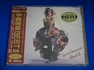 中森明菜/BEST Ⅱ ゴールドCD 未開封