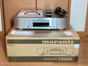 marantz CD6006 CDプレーヤー マランツ　iPod対応USB端子装備　元箱付き