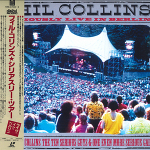 2LASERDISC Phil Collins Seriously Live WML57004 WARNER MUSIC Japan /01400