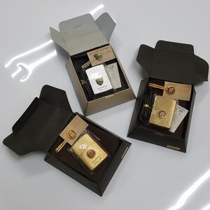 《現状品》ZIPPO ジッポー ギフトセット1989 タイバー タイピン 店頭/併売《服飾・60サイズ・福山店》O1111