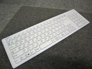 ◎SONY　VGP-WKB11　ワイヤレスキーボード　白　本体のみ　ジャンク品 ◎