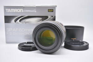 ★極上美品★ タムロン TAMRON SP 60mm F2 Di II MACRO キヤノン用　G1608＃1491