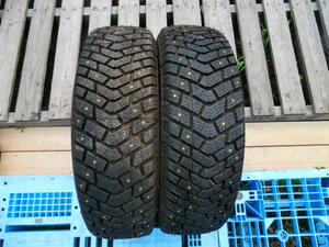 185/70R14スパイク Goodyear ULTRA GRIP400 2本組 管理YN97R1C-SP1394