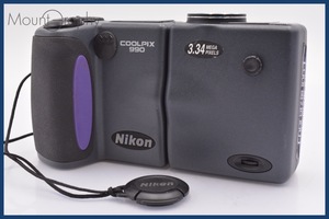 ★実用美品★ ニコン Nikon COOLPIX 990 3x 単三電池仕様 レンズキャップ付属 同梱可 #yk103