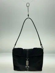 GUCCI ジャッキー ワンショルダー ハンドバッグ ナイロン ブラック 001・3734・001998 ※角スレ