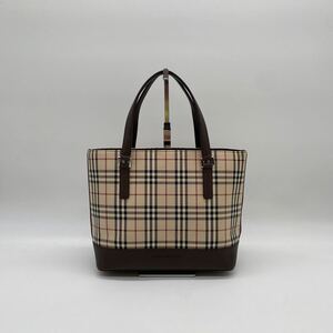 ■【売り切り】BURBERRY/バーバリー ノバチェック ハンドバッグ トートバッグ ベージュ