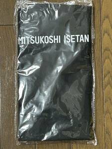 ★未開封★ 三越伊勢丹 オリジナルコンパクトバッグ 黒 ブラッグ エコバッグ★送料２１０円