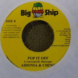 Cool Jugglin Track Shadow After Dark Riddim Single 2枚Set from Big Ship Idonia & Chino Vybz Kartel