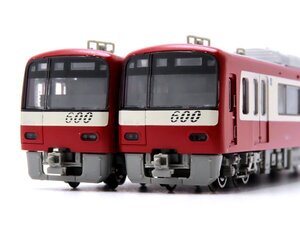 1円～★質流れ★マイクロエース 京急 600形 赤・更新車 前面スリットナンバー 8両セット A-7177 走行・点灯確認済み MICROACE Nゲージ 美品