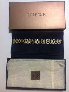 【LOEWE】ロエベのブレスレット 中古