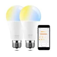 スマート電球 E26 アレクサ対応 LED 2個入り1250ルーメン