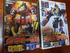 スーパー戦隊 獣拳戦隊ゲキレンジャー 1 DX ロボ ゲキトージャ ゲキファイヤー