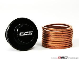 今だけ送料無料! ECS TUNING 　VW / AUDI ラージ マグネット・ドレンプラグ+ワッシャーリング セット 新品未使用品　