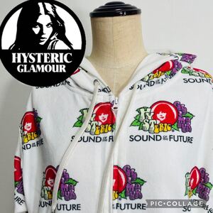 ヒステリックグラマー パーカー◎プルオーバー フルーツ ヒステリックガールガール HYSTERIC GLAMOUR プルオーバー パーカー