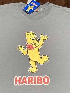 【3Lサイズ】希少 新品 ハリボー ゴールドベア Tシャツ HARIBO レトロ くま 企業 シャツ お菓子 駄菓子 グミ 半袖Tシャツ 地球 b