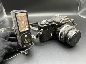 川端　9月　No.147 Nikon 一眼レフ カメラ フラッシュ　QCC-2500 通電未確認　動作未確認