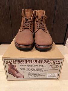 【新品未使用品】TOYS McCOY M-43 SHOES TYPE III