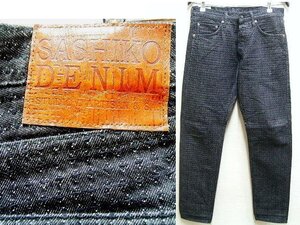 ◇即決[W32]美品 ステュディオダルチザン D1854 刺し子 総柄 SASHIKO DENIMジーンズ 108型 デニム STUDIO D