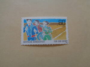 ドイツ切手（DEUTSHE BUNDESPOST）1982年　持久走　60+30
