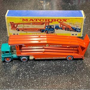 ★1円スタート Matchbox K8 Guy Warrior Car Transporter マッチボックス レトロ 希少 おもちゃ カートランスポーター ミニカー トレーラー