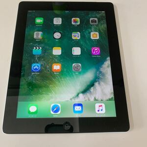 iPad 第4世代 16GB A1460 Wi-Fi+Cellular 年本体 中古softbook判定〇 管理番号：pd081