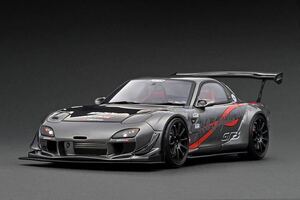 イグニッションモデル ignition model 1/18 FEED Afflux GT3 マツダ　RX-7 FD3S Gun Metallic IG2960 ロータリー