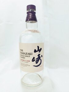 【空瓶】サントリーシングルモルトウイスキー 山崎 / SUNTORY THE YAMAZAKI SINGLEMALTWHISKY SHERRY CASK 700ml【送料別】IA1243