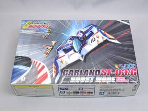 34_YK_E2F) アオシマ 1/24 サイバーフォーミュラ No.18 スゴウガーランドSF-03/Gブーストモードアンリ・クレイトー プラモデル