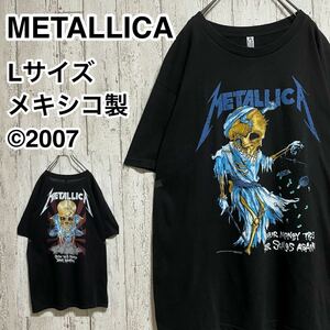 ☆送料無料☆ ALSTYLE アルスタイル METALLICA メタリカ バンドT パスヘッド Lサイズ 2007 21-216